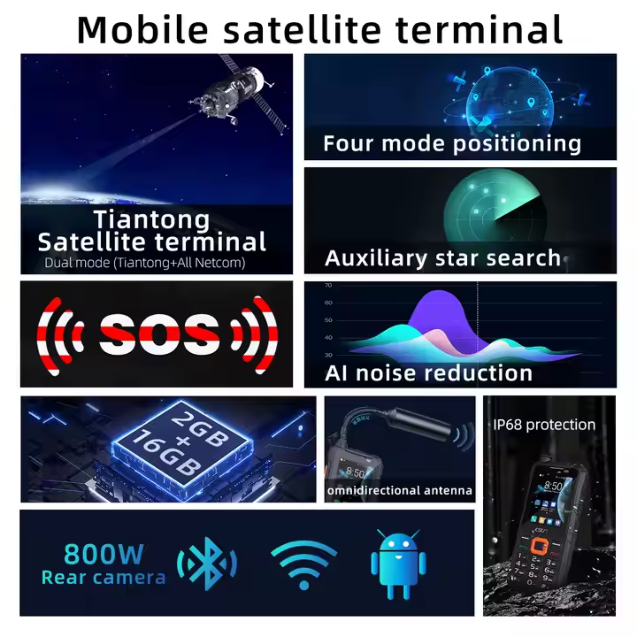 KSUN TerraLink Pro Satellite Phone