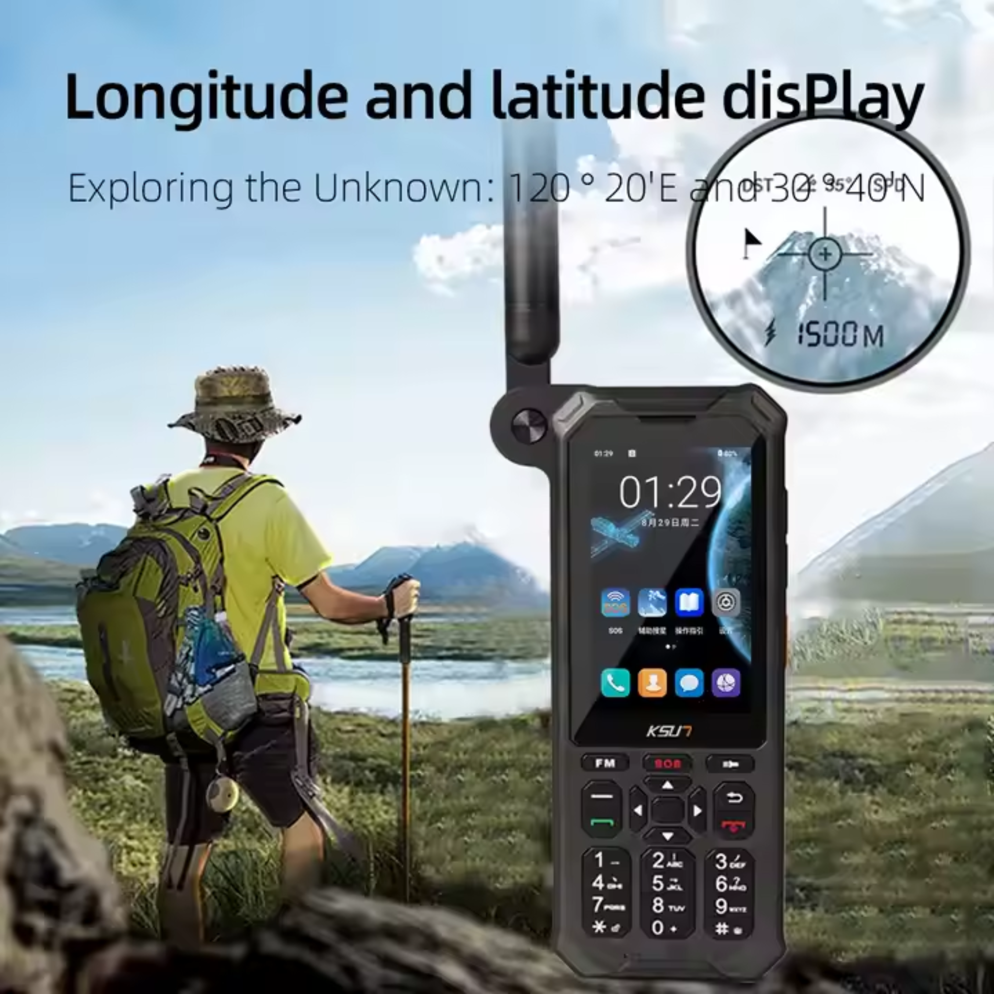KSN OrbitComm Ultra Satellite Phone
