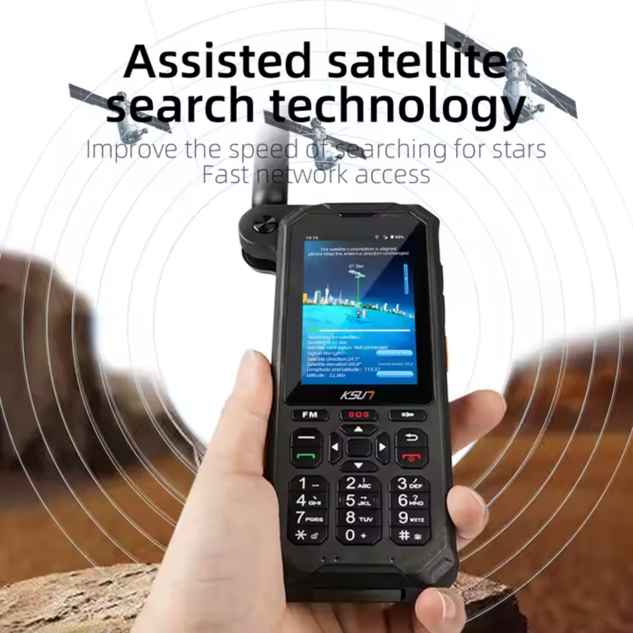 KSN OrbitComm Ultra Satellite Phone
